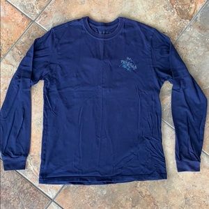 Blue Patagonia long sleeve tee